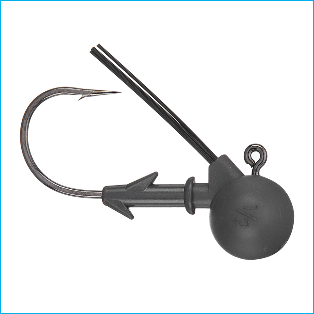 KEITECH TUNGSTEN SUPER FOOTBALL JIG HEAD | 7 gr. – 1/4 oz. – #2/0