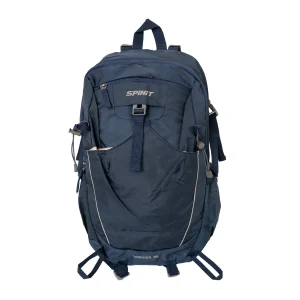 Mochila Trekker 35 Lts Trekking Outdoor Con Cobertor Azul