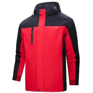 Chaqueta Impermeable 100% | TORMENTA | Unisex | Rojo