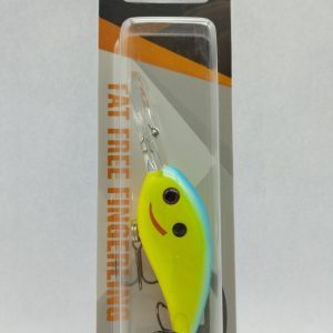 BOMBER Fat Free Fingerling – Chartreuse Blue
